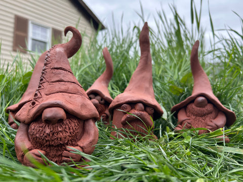 1-Day Saturday/Sunday Garden Gnome Hand-Building!