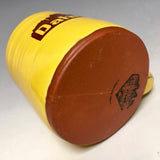 Dahntahn Pittsburgh Mug Gold Handmade in Pittsburgh by Local Yinzer Artists - Pittsburgh Pottery