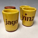 Pittsburghese Shot Glasses - Pittsburgh Pottery
