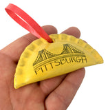 Pittsburgh Pierogi Christmas Tree Holiday Ornaments
