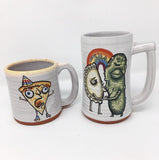 Pizza Party Handmade Mug