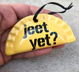 Pittsburgh Pierogie Christmas Tree Holiday Ornaments