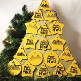 Pittsburgh Christmas Tree Holiday Ornaments