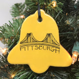 Pittsburgh Christmas Tree Holiday Ornaments