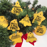 Pittsburgh Christmas Tree Holiday Ornaments