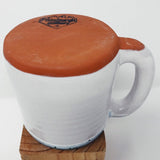 Brown Trout Jumping after Mayfly Handmade Fishing Big Coffee Mug