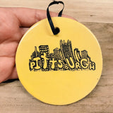 Pittsburgh Christmas Tree Holiday Ornaments