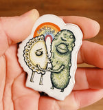 Love is Love Pickle Pierogie Magnet