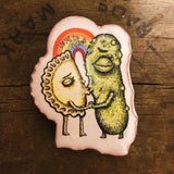 Love is Love Pickle Pierogie Magnet